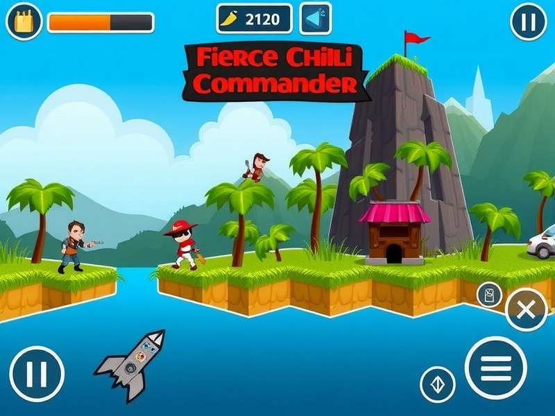 Fierce Chilli Commander game screenshot